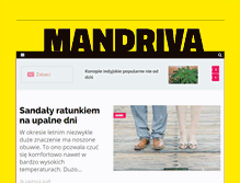 Tablet Screenshot of mandriva.pl