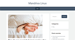 Desktop Screenshot of mandriva.com.br